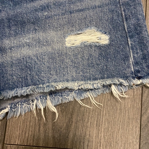 7 For All Mankind Monroe Cut-off Jean Shorts Size 27 NWT - Picture 7 of 11